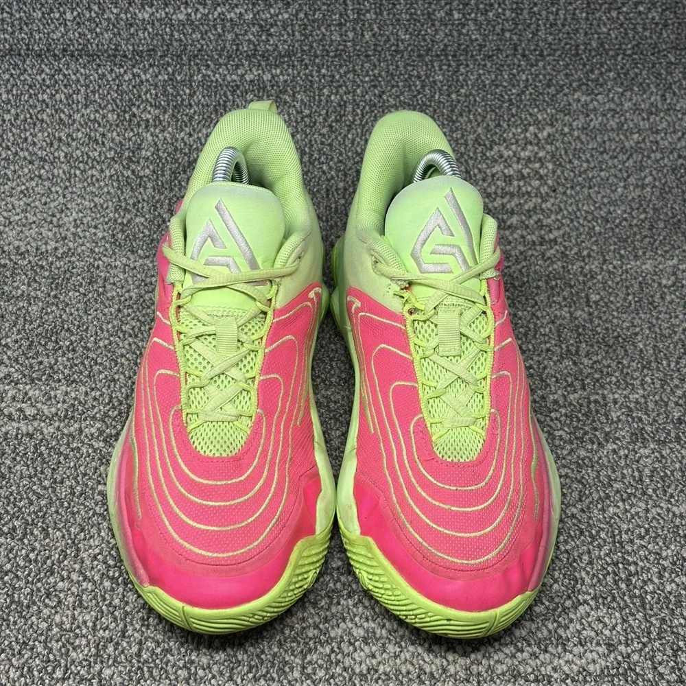 Nike Giannis Immortality 4 Eva GS Size 6Y Pink Lime Basketball FZ6734-304